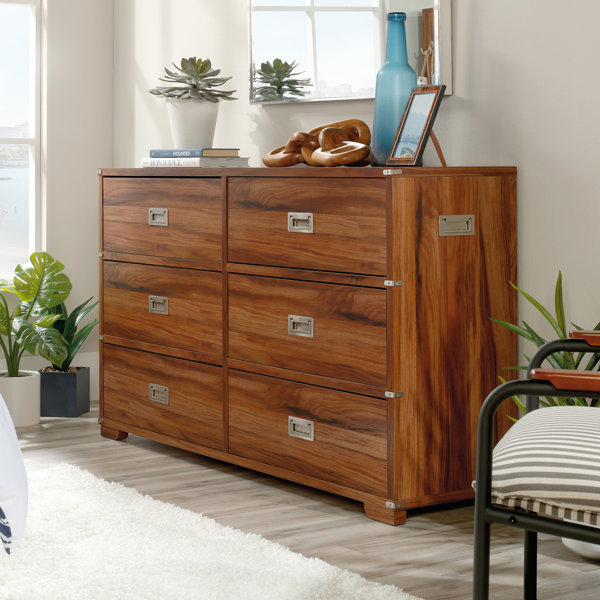 Longshore Tides Barros 6 - Drawer Dresser & Reviews | Wayfair